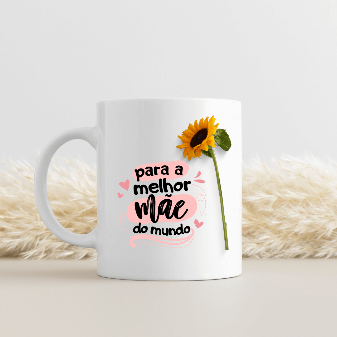 Caneca Dia das Mães - Girasol